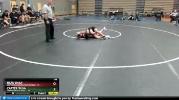 145 lbs Round 7: 2:30pm Sat. - Beau Daily, South Anchorage High School vs Carter Silva, Colony High School