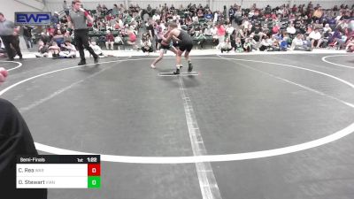 70 lbs Semifinal - Chacen Rea, Warner Eagles Youth Wrestling vs Daxton Stewart, Vian Wrestling Club