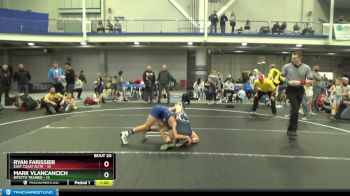 84 lbs Round 5 (8 Team) - Ryan Farissier, East Coast Elite vs Mark Vlancancich, Bitetto Trained