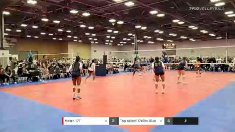 Metro 17T vs Top select 17elite Blue - 2022 JVA Summerfest presented by Nike