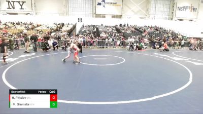 102 lbs Quarterfinal - Matthew Drumsta, Revolution Elite Wrestling vs Hunter Pittsley, Club Not Listed