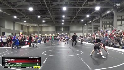 70 lbs Quarterfinal - Kyan Smith, Maize vs Grant Lottmann, SlyFox Wrestling Academy