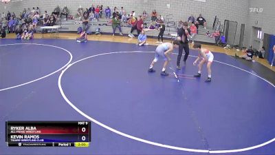 92 lbs Semifinal - Ryker Alba, All-Phase Wrestling vs Kevin Ramos, Tigard Wrestling Club