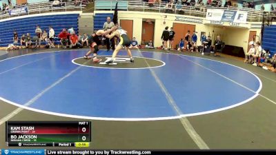 117 lbs Round 2 (4 Team) - Kam Stash, Crown Point vs Bo Jackson, Indiana Creek