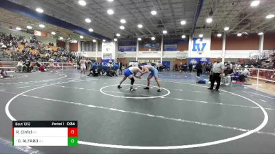 195 lbs Cons. Semi - OSCAR ALFARO, Gilroy vs Ross Cinfel, Clovis North