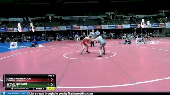 133 lbs Finals (2 Team) - Gabe Hixenbaugh, Campbell University vs Wyatt Henson, Oklahoma