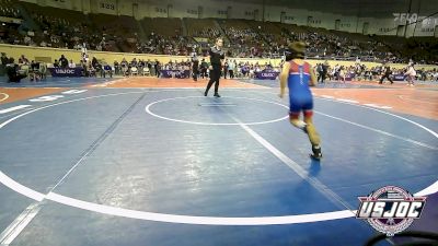 49 lbs Consi Of 4 - Ashe Padilla, WolfPack Wrestling Academy vs Dwight Gammill, R.A.W.