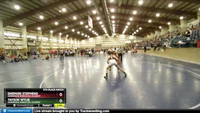 149 lbs 5th Place Match - Shepard Stephens, Sanderson Wrestling Academy vs Tayson Wylie, Sanderson Wrestling Academy