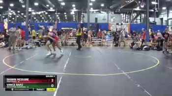 130 lbs Round 3 (6 Team) - Shawn McGuire, ARES Black vs Vance Barz, Waterpark Warriors