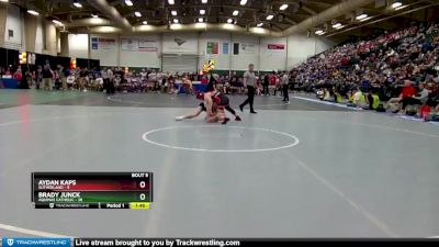 170 lbs Semis & 1st Wrestleback (8 Team) - Brady Junck, Aquinas Catholic vs Aydan Kaps, Sutherland