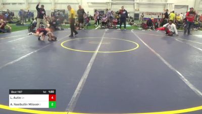 60-B lbs Semifinal - Luke Autin, GA vs Alexander Nasibullin Milovsky, OH