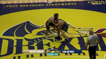 285 lbs Match - Michael Woulfe, Purdue vs Liam Dietrich, Drexel