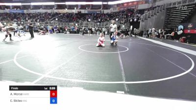 98.7-106 lbs Final - Addison Morse, Harrah vs Chloe Skiles, King Select