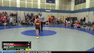 90 lbs Round 1 (4 Team) - Julian Navarrete, Mater Dei vs Ty Whitten, Plainfield Quakers