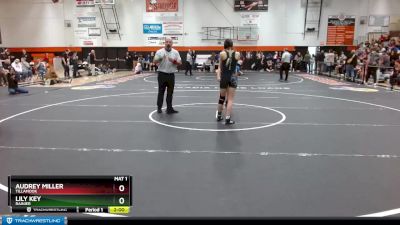 115 lbs 3rd Place Match - Audrey Miller, Tillamook vs Lily Key, Rainier