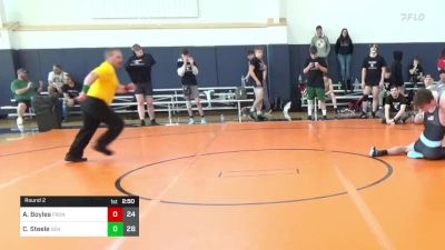 160 lbs Round 2 - Aiden Boyles, Front Royal Wrestling Club vs Caleb Steele, Gen Z