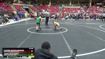 64 lbs 5th Place Match - Tucker Hoffschneider, Bear Cave Wrestling Club vs David McCloskey, Pratt Wrestling Club