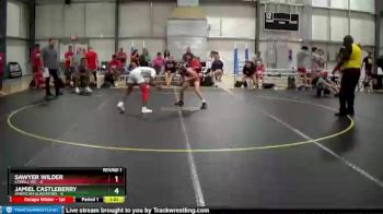 90 lbs Round 1 (6 Team) - Sawyer Wilder, Lowell WC vs Jamiel Castleberry, American Gladiators