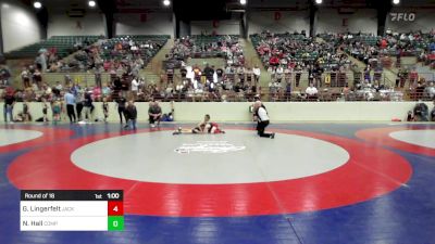 76 lbs Round Of 16 - Gavin Lingerfelt, Jackson County Wrestling Club vs Nolan Hall, Compound Wrestling