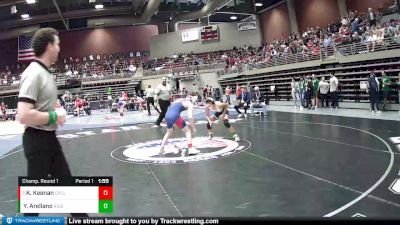 Champ. Round 1 - Kooper Keenan, Crimson Cliffs High vs Yahir Arellano, Ridgeline