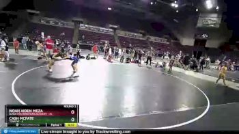 84 lbs Round 2 (10 Team) - Noah Aiden Meza, Black Fox Wrestling Academy vs CASH MCFATE, Team NV