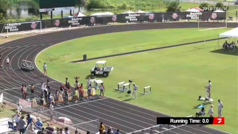 Youth Girls' 100m Hurdles, Finals 1 - Age 12