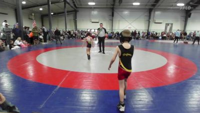 50 lbs Semifinal - Liam Gatt, Backyard Brawlers vs Orion Isaacs, Level Up