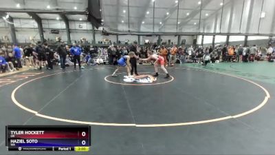 120 lbs Cons. Round 4 - Tyler Hockett, OR vs Haziel Soto, WA