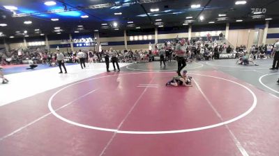 50 lbs 5th Place - Leeland Jacobson, Bridge Creek Youth Wrestling vs Nico Lopez, Valor Elite Wrestling