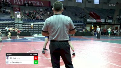 184 lbs Semifinal - Maximus Hale, Univ Of Pennsylvania vs James Conway, Franklin & Marshall