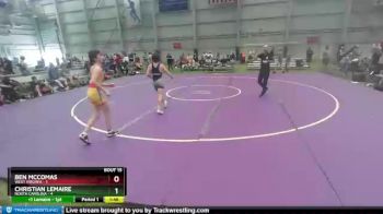 113 lbs Round 5 (6 Team) - Ben McComas, West Virginia vs Christian Lemaire, North Carolina