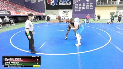 285 lbs Cons. Round 4 - Albert Butler, Level Up Wrestling Center vs Hayden Skillings, Coon Rapids Mat Bandits Wrestling Club