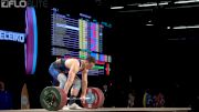 Ian Wilson (USA, 105) Clean & Jerks 202kg At 2017 IWF Worlds