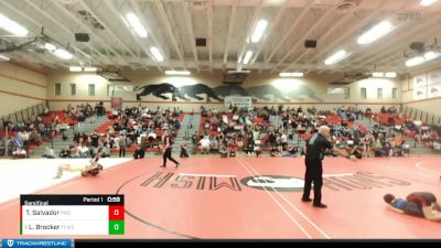 92 lbs Semifinal - Lincoln Brocker, Ferndale Force Wrestling Club vs True Salvador, Punisher Wrestling Company