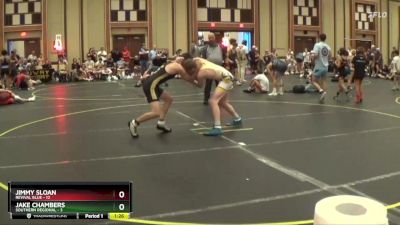 130 lbs Semis & 1st Wrestleback (8 Team) - Jake Chambers, Southern Regional vs Jimmy Sloan, Revival Blue