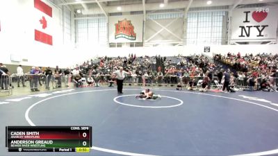 53 lbs Cons. Semi - Anderson Greaud, Beaver River Wrestling vs Caden Smith, Anarchy Wrestling