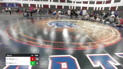 150 lbs Rr Rnd 3 - Nathan Moore, ISI Wrestling White vs Gage Peltz, MXW