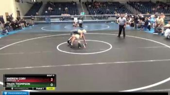 152 lbs Semis & 1st Wb (8 Team) - Talen Thompson, Buford HS vs Andrew Cory, Creekview