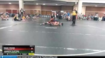 107 lbs Round 3 (6 Team) - Andrew Clayton, Steel Valley Renegades vs Isaac Young, Haywood Elite