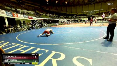 184 lbs Quarters & Wb (16 Team) - Tyler Willis, Camden County Community College vs Andy Muzika, Penn College Of Technology