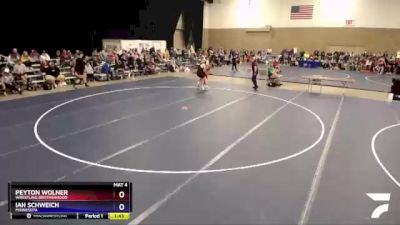 182 lbs Quarterfinal - Peyton Wolner, Wrestling Brotherhood vs Iah Schweich, Minnesota