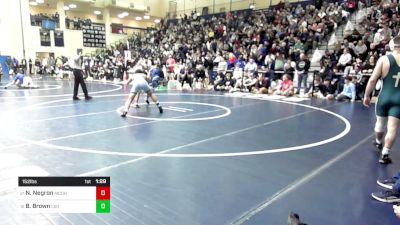 152 lbs Round Of 32 - Nicky Negron, Bishop McDevitt-Harrisburg vs Brayden Brown, Legacy Christian Academy