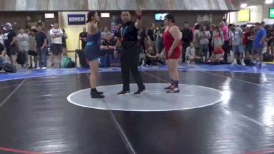 200 lbs Rnd Of 16 - Kyrie Rubio, Canyon Springs High School Wrestling vs Briana Alvarado, Scotsmen Wrestling Club