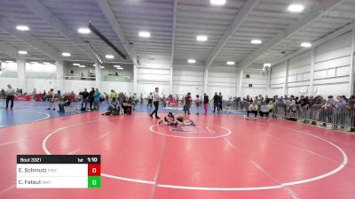 123 lbs Quarterfinal - Eamon Schmutz, Fisheye WC vs CJ Fatout, Smitty's Wrestling Barn