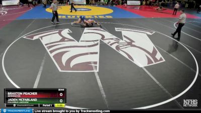 Quarterfinal - Jaden McFarland, Columbus Lakeview vs Braxton Peacher, Bennington