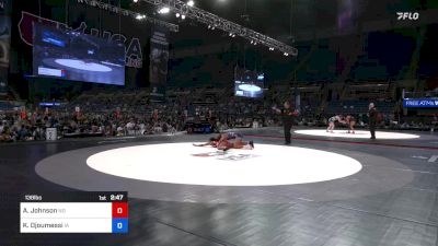 138 lbs Quarters - Allyssa Johnson, North Dakota vs Kiara Djoumessi, Iowa