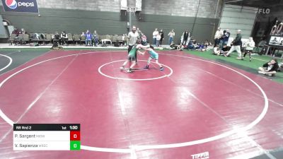 73 lbs Rr Rnd 2 - Peyton Sargent, Midwest Destroyers vs Vinny Sapienza, Wrecking Crew