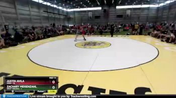 160 lbs Round 1 (16 Team) - Justin Avila, Iowa vs Zachary Meisenzahl, West Virginia