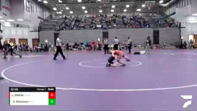 62-66 lbs Cons. Round 2 - Vincent Rossiano, Bulldog Premier Wrestling vs Jaxon Stetler, RHYNO ACADEMY Of WRESTLING