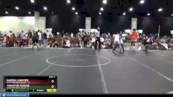 145 lbs Finals (2 Team) - Aaron Lanster, Backyard Boyz Black vs Trenton Hogan, Backyard Boyz White
